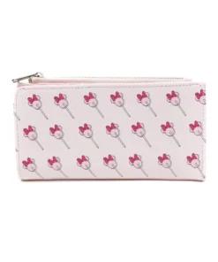 Buckle Down Exclusive Wallets Disney Minnie Mouse Lollipop Wallet - Pink A La Mode Exclusive