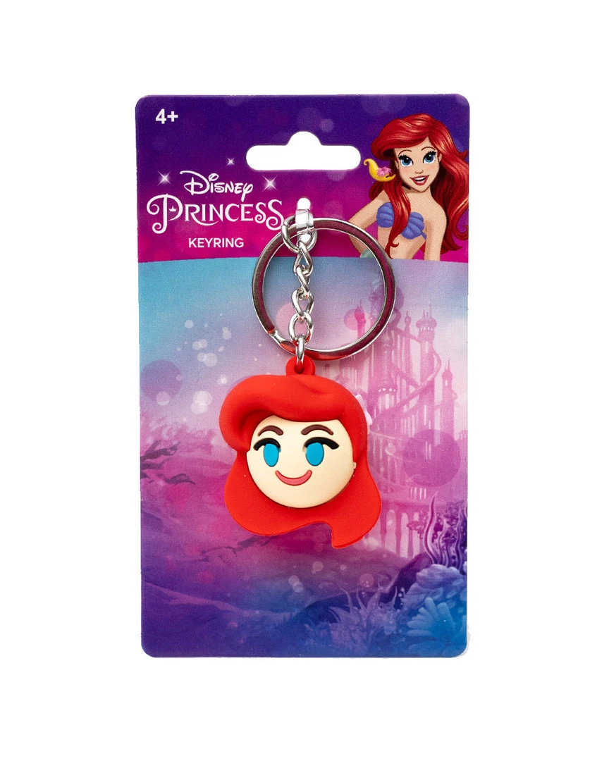 Storybook Disney The Little Mermaid Ariel 3D Keychain/Bag Charm 3 Storybook Disney The Little Mermaid Ariel 3D Keychain/Bag Charm