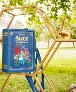 Loungefly April22 Loungefly - Disney Alice In Wonderland Classic Book Crossbody Bag/Convertible Backpack