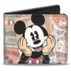 Buckle Down Buckle-Down Disney Mickey Mouse Comic Bi-Fold Wallet