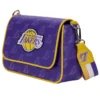 Loungefly - NBA LA Lakers Debossed Crossbody Bag