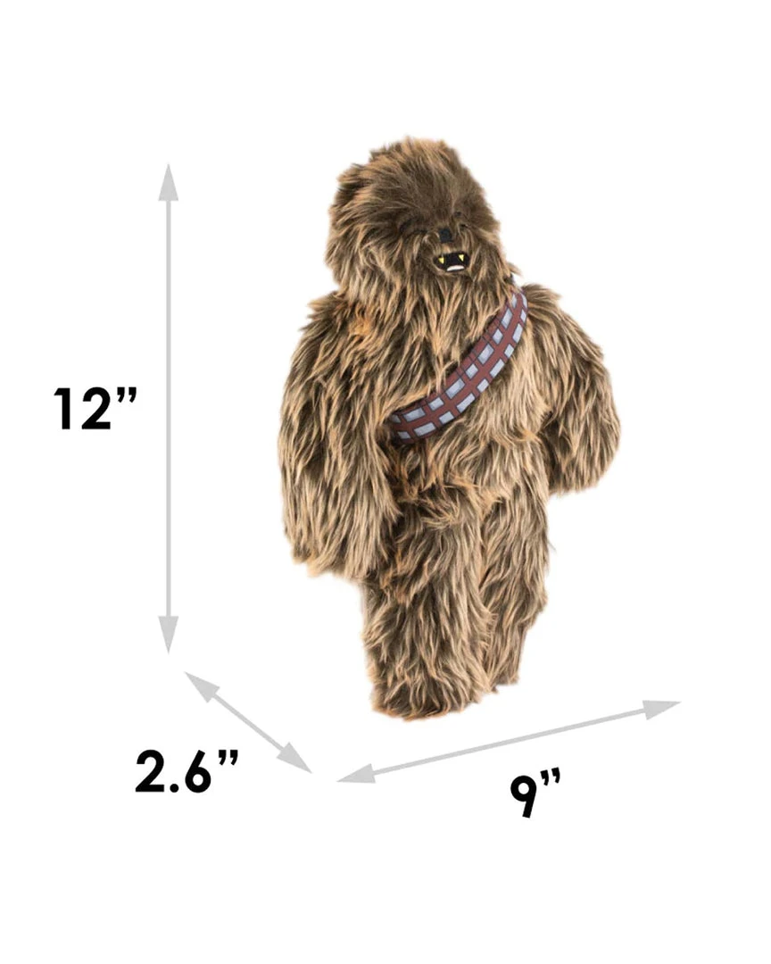 Buckle Down Pets Star Wars Chewbacca Furry Plush Dog Toy 6 Buckle Down Pets Star Wars Chewbacca Furry Plush Dog Toy