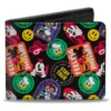 Buckle Down Stock Disney Sensational 6 Badges Bi-Fold Wallet
