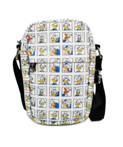 Buckle Down Stock Crossbody Bags Disney Donald Duck Expressions Park Bag