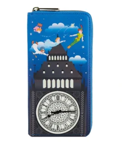 Loungefly - Disney Peter Pan Glow Clock Wallet Glow In The Dark
