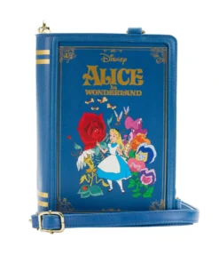 Loungefly April22 Loungefly - Disney Alice In Wonderland Classic Book Crossbody Bag/Convertible Backpack