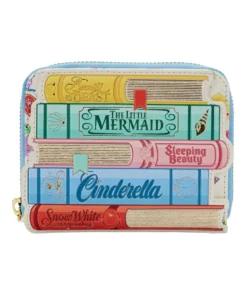 Loungefly April22 Loungefly - Disney Princess Books Classics Ziparound Wallet *PREORDER*