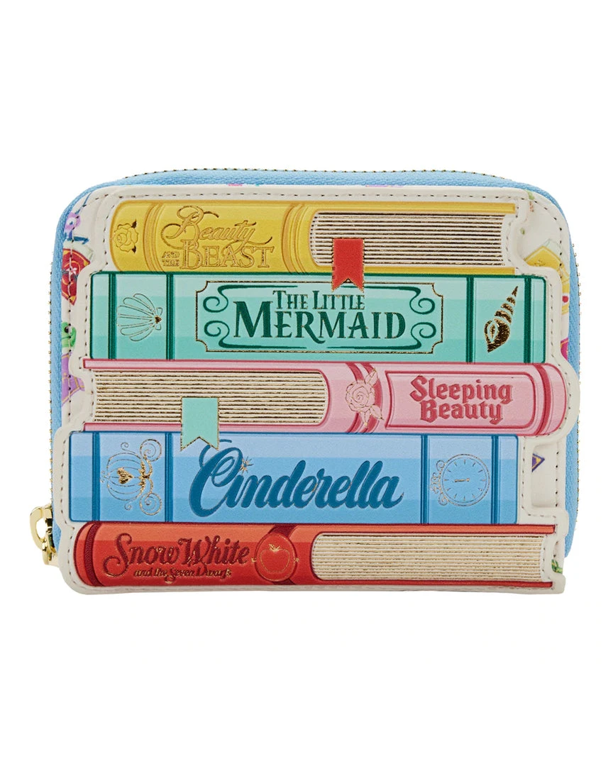 Loungefly April22 Loungefly - Disney Princess Books Classics Ziparound Wallet *PREORDER* 3 Loungefly April22 Loungefly - Disney Princess Books Classics Ziparound Wallet *PREORDER*