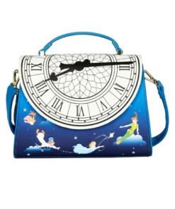 Loungefly - Disney Peter Pan Glow Clock Crossbody Bag