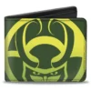 Buckle Down Buckle-Down Marvel Loki Bi-Fold Wallet