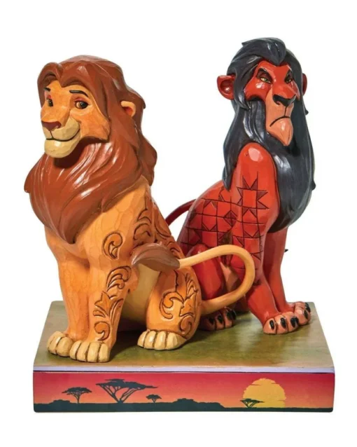 Enesco Disney Traditions - Simba And Scar "Proud And Petulant