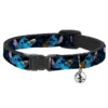 Buckle Down Pets Disney Lilo And Stitch Breakaway Cat Collar W/ Bell