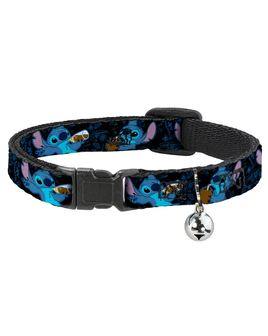 Buckle Down Pets Disney Lilo And Stitch Breakaway Cat Collar W/ Bell 3 Buckle Down Pets Disney Lilo And Stitch Breakaway Cat Collar W/ Bell