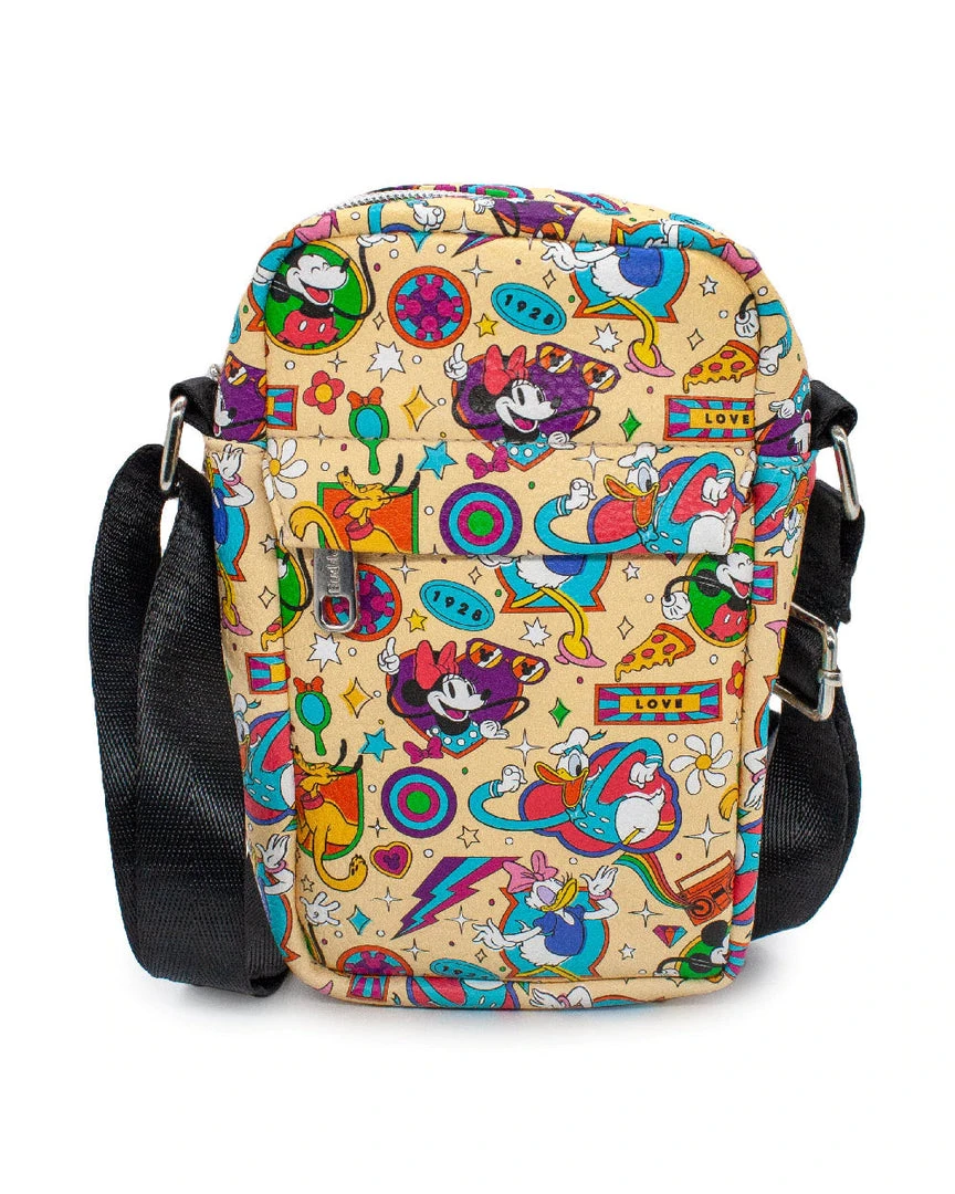 Buckle Down Stock Crossbody Bags Disney Mickey And Friends 1928 Poses Park Bag 3 Buckle Down Stock Crossbody Bags Disney Mickey And Friends 1928 Poses Park Bag