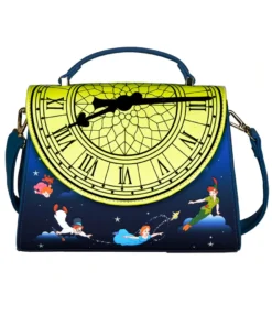 Loungefly - Disney Peter Pan Glow Clock Crossbody Bag