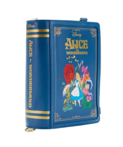 Loungefly April22 Loungefly - Disney Alice In Wonderland Classic Book Crossbody Bag/Convertible Backpack