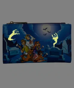 Loungefly April22 Loungefly - Scooby-Doo Monster Chase Flap Wallet