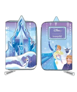 Loungefly April22 Loungefly - Disney Frozen Castle Series Ziparound Wallet *PREORDER*