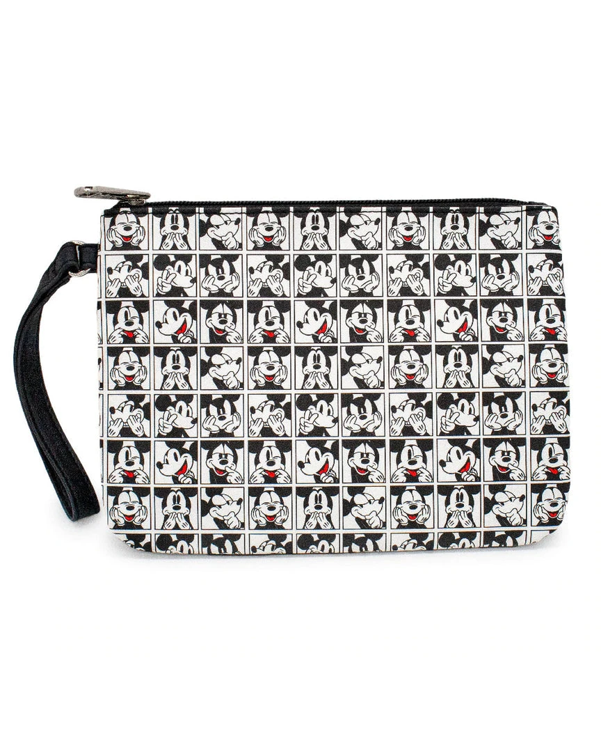Buckle Down Stock Disney Mickey Mouse Expressions Single Pocket Wallet Wristlet 3 Buckle Down Stock Disney Mickey Mouse Expressions Single Pocket Wallet Wristlet