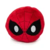 Buckle Down Pets Marvel Spiderman Face Plush Squeaky Dog Toy
