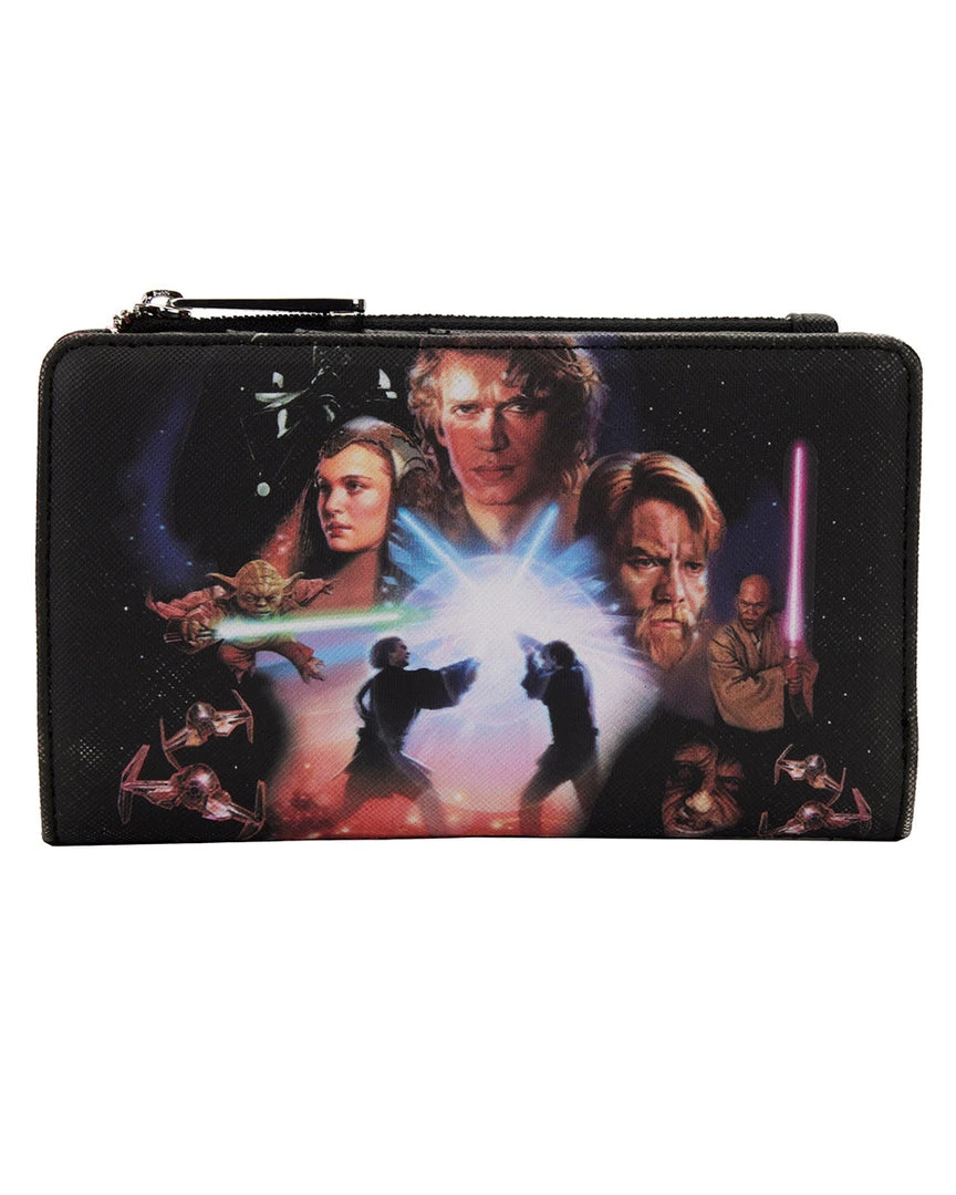 Loungefly April22 Loungefly - Star Wars Trilogy 2 Flap Wallet 3 Loungefly April22 Loungefly - Star Wars Trilogy 2 Flap Wallet