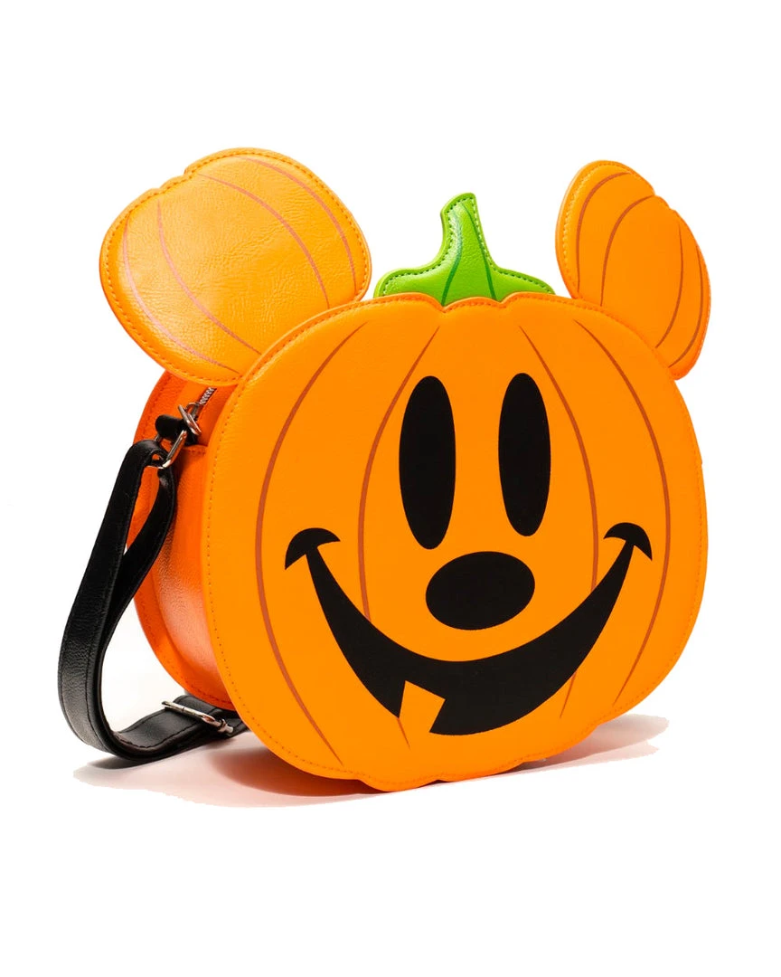 Loungefly - Mickey Mouse Jack-o'-Lantern Crossbody EE Exclusive 3 Loungefly - Mickey Mouse Jack-o'-Lantern Crossbody EE Exclusive