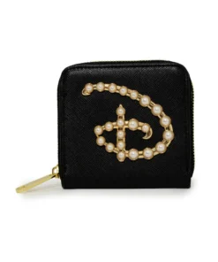 Buckle Down Stock Disney Signature D Pearl Ziparound Wallet Wallets