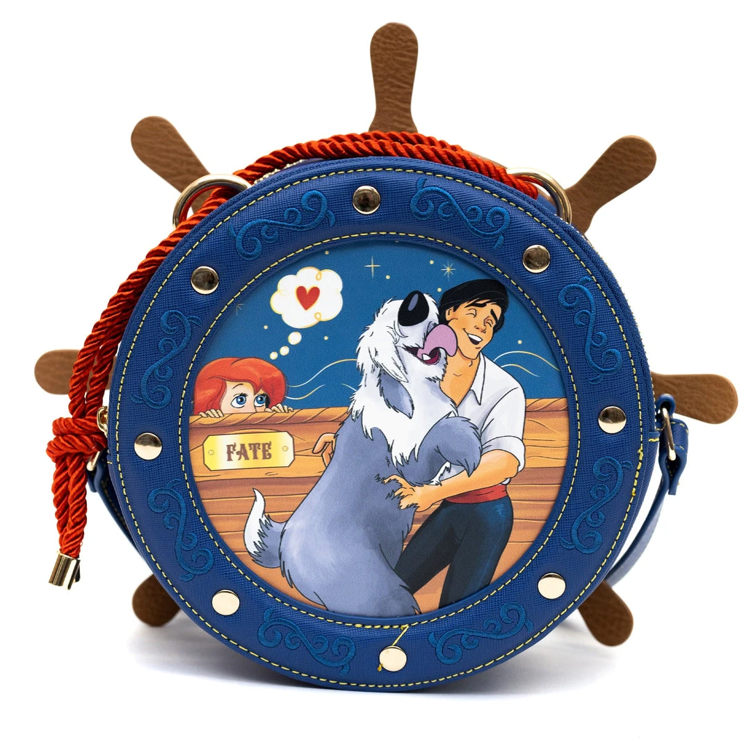 Danielle Nicole - Disney The Little Mermaid Nautical Crossbody Bag Crossbody Bags 3 Danielle Nicole - Disney The Little Mermaid Nautical Crossbody Bag Crossbody Bags