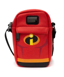 Buckle Down Exclusive Disney Pixar The Incredibles Parks Crossbody Bag - Pink A La Mode Exclusive Crossbody Bags