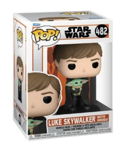 Funko POP - Luke Skywalker With Grogu #482 Funko POP!