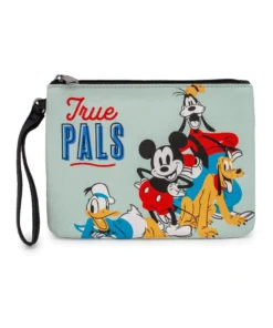 Buckle Down Stock Disney Mickey And Friends Classic Single Pocket Wallet Wristlet Wallets