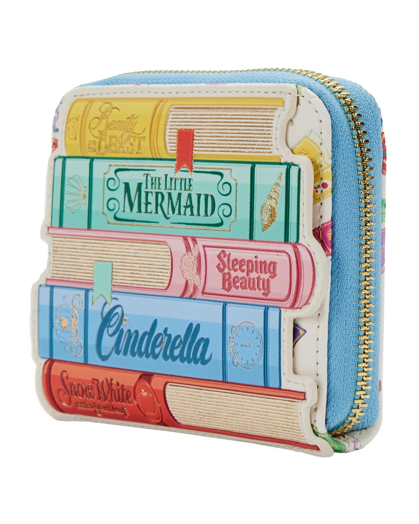 Loungefly April22 Loungefly - Disney Princess Books Classics Ziparound Wallet *PREORDER* 6 Loungefly April22 Loungefly - Disney Princess Books Classics Ziparound Wallet *PREORDER*