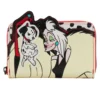 Loungefly May22 Loungefly - Disney 101 Dalmatians Villain Scene Series Cruella Zip Around Wallet
