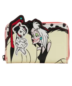 Loungefly May22 Loungefly - Disney 101 Dalmatians Villain Scene Series Cruella Zip Around Wallet