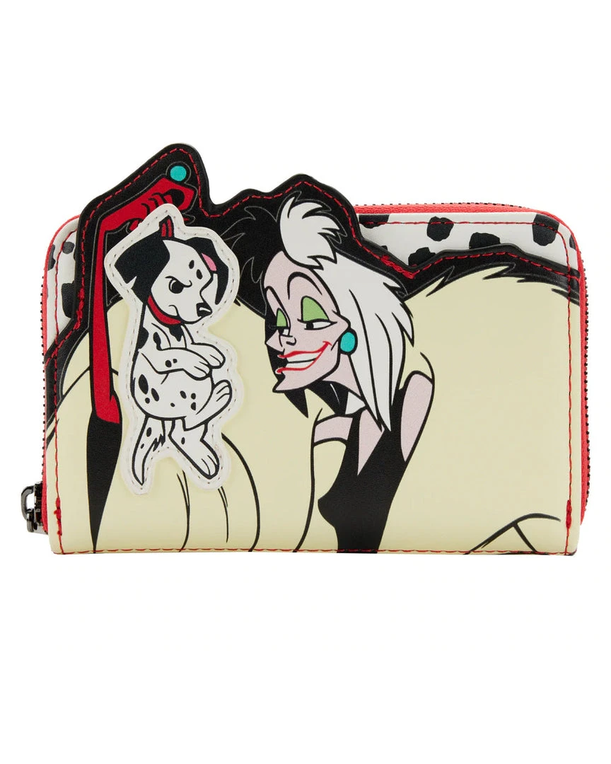 Loungefly May22 Loungefly - Disney 101 Dalmatians Villain Scene Series Cruella Zip Around Wallet 3 Loungefly May22 Loungefly - Disney 101 Dalmatians Villain Scene Series Cruella Zip Around Wallet