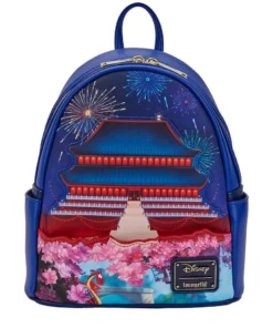 Loungefly - Disney Castle Series Mulan Light-up Mini Backpack