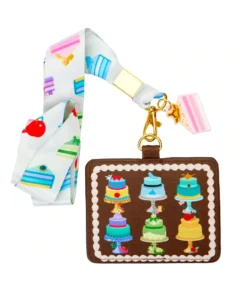 Loungefly - Disney Princess Cakes Lanyard With Cardholder