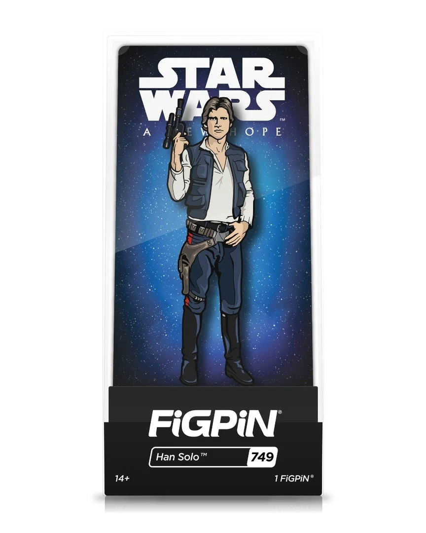 Pins FiGPiN - Star Wars Han Solo #749 3 Pins FiGPiN - Star Wars Han Solo #749