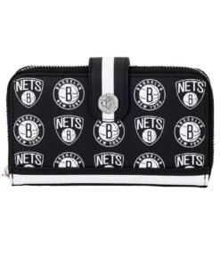Loungefly - NBA Brooklyn Nets Debossed Logo Wallet