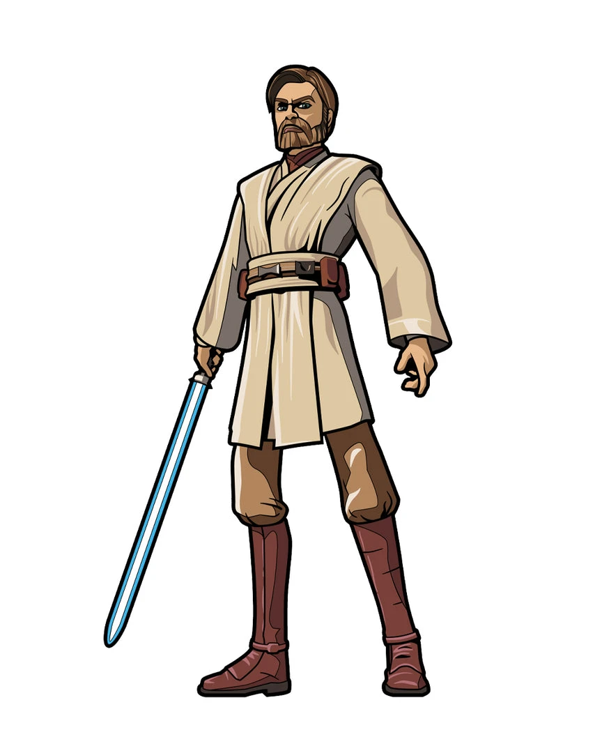 FiGPiN - Star Wars The Clone Wars Obi-Wan Kenobi #517 5 FiGPiN - Star Wars The Clone Wars Obi-Wan Kenobi #517