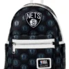 Loungefly - NBA Brooklyn Nets Debossed Logo Mini Backpack 1 Loungefly - NBA Brooklyn Nets Debossed Logo Mini Backpack