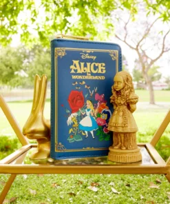 Loungefly April22 Loungefly - Disney Alice In Wonderland Classic Book Ziparound Wallet