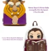 Loungefly Exclusive Loungefly - Enchanted Winter Beast & Belle Mini Backpack Bundle - PALM Exclusive