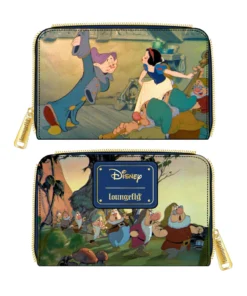 Loungefly April22 Loungefly - Disney Snow White Scenes Ziparound Wallet