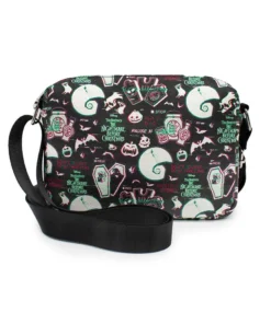 Buckle Down Stock Nightmare Before Christmas Icon Glitch Parks Crossbody Bag