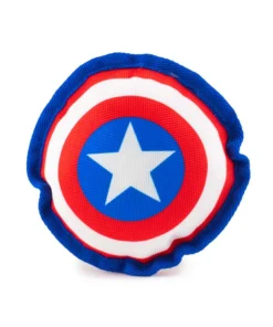 Buckle Down Pets Marvel Captain America Sheild Ballistic Nylon Dog Toy