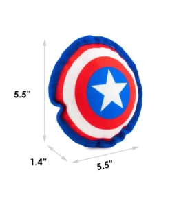 Buckle Down Pets Marvel Captain America Sheild Ballistic Nylon Dog Toy 9 Buckle Down Pets Marvel Captain America Sheild Ballistic Nylon Dog Toy