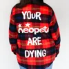 Cakeworthy - Your Neopets Are Dying Flannel Apparel 2 Cakeworthy - Your Neopets Are Dying Flannel Apparel