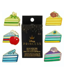 The Pink A La Mode Disney Princess Cake Slices Blind Mystery Enamel Pin