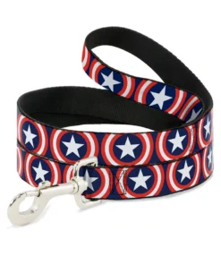 Buckle Down Pets Marvel Captain America 4' Dog Leash